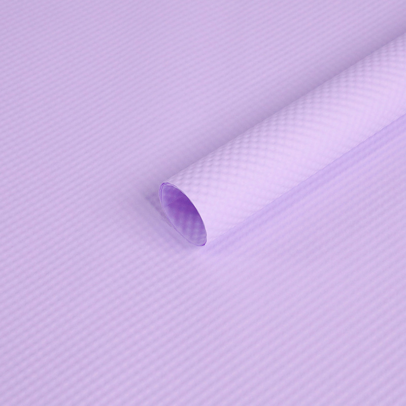 Color sólido nuevo papel en relieve tridimensional Picar punto ramo de papel de embalaje material de embalaje floral al por mayor