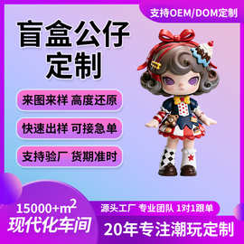 盲盒定制pvc手办搪胶注塑潮玩公仔摆件定做钥匙扣高精度人偶玩具