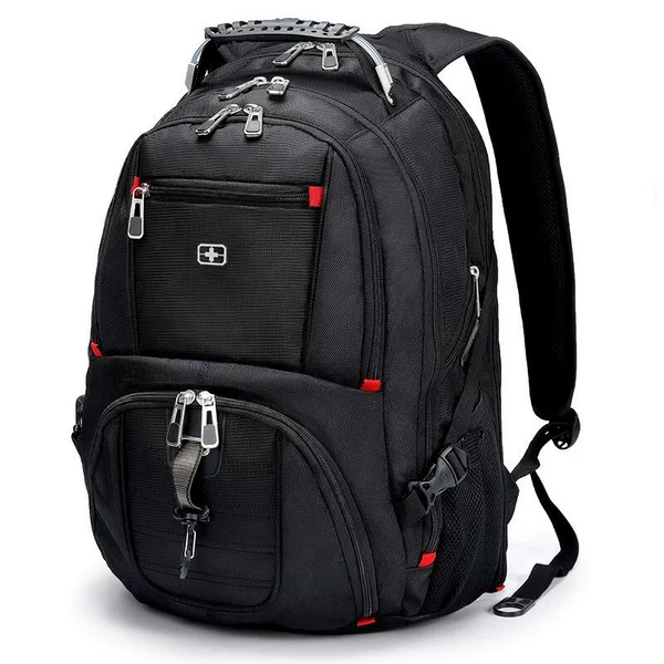 Swiss Army Knife Backpack Men's High School Student Backpack Oxford Cloth Business Travel Backpack Travel Bag Computer Bag