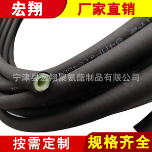 Hongxiang 4X8.6Mm Lubricating Oil Pipe Centralized Lubrication System High-Pressure Hose Frosted Surface/Glossy Butter Hose