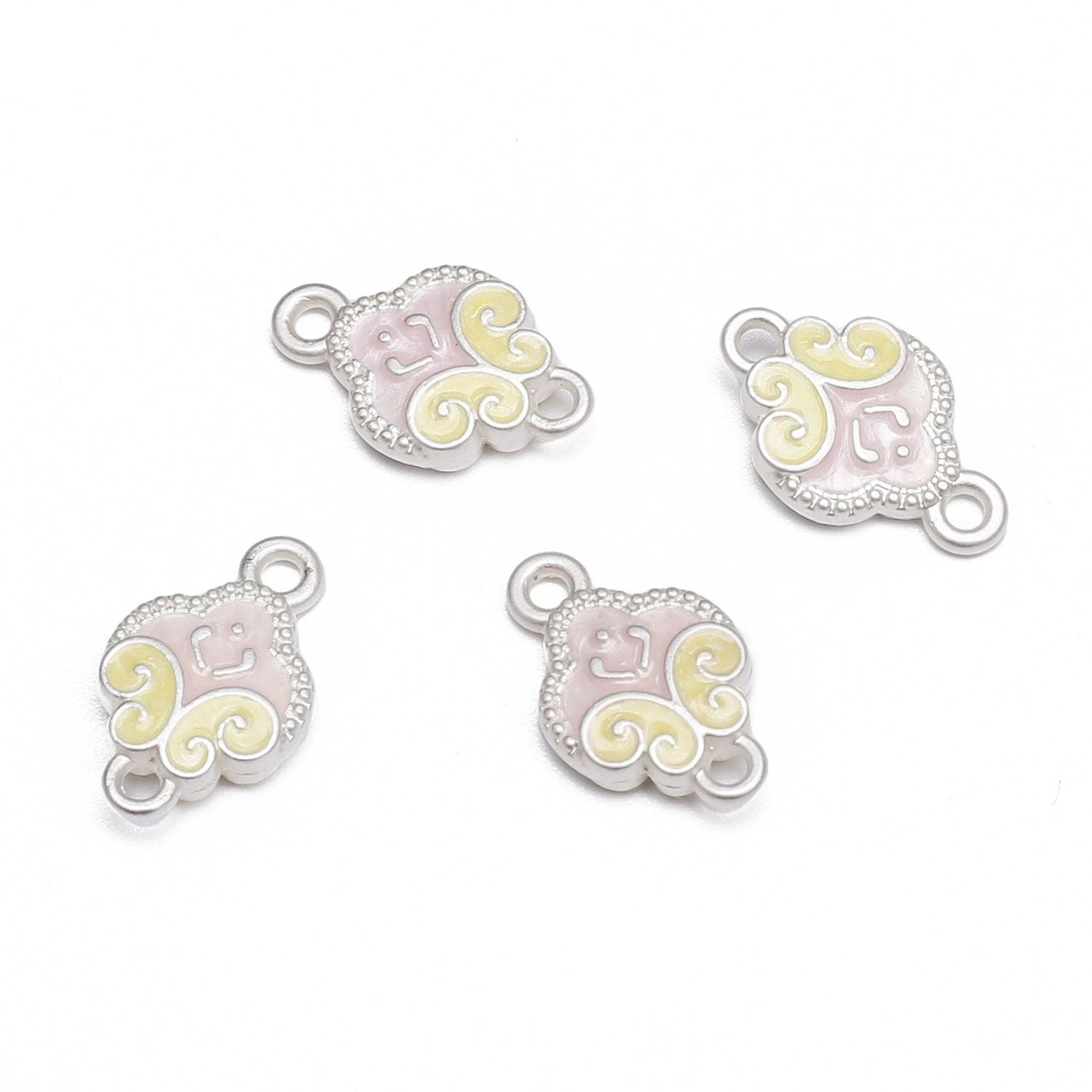 Metal Pendant (Heaven Official's Blessing) enamel charms, double-sided prints, assorted sizes