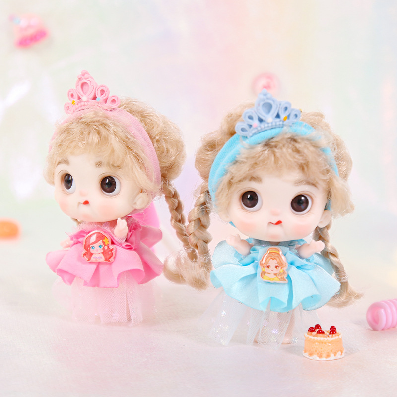 야드 바비 인형 10CM 키 체인 가방 펜던트 소녀의 생일 선물 인형 유행 놀이 인형 배치