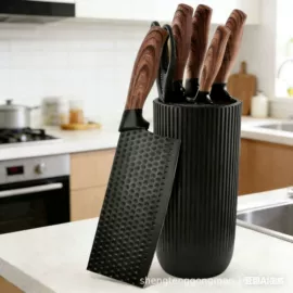 刀具套装;不锈钢厨用刀;烹饪勺铲