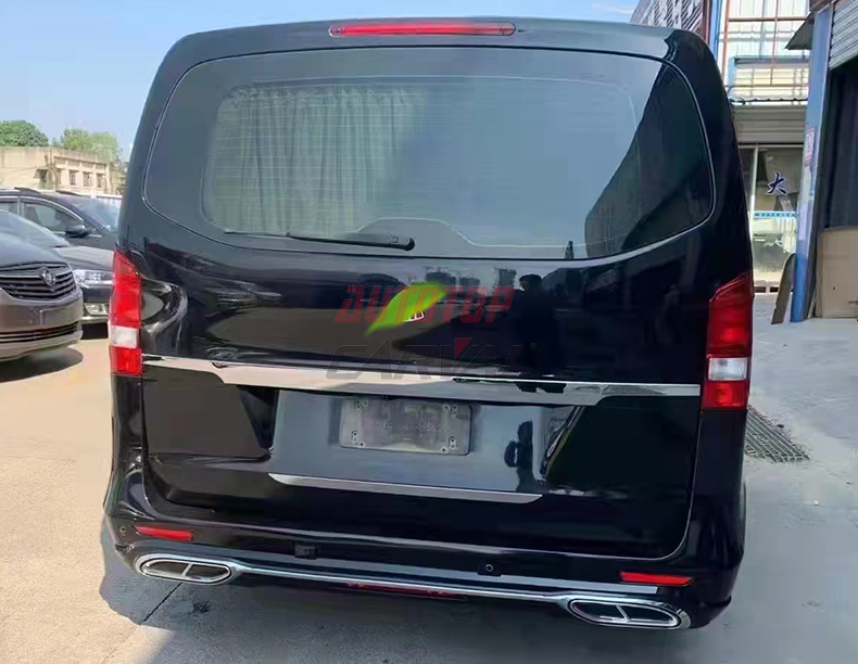 Suitable for Mercedes-Benz V-Class Vito Modified Parts to Change to Maybach Amg Front and Rear Bumper Grille Kit Source Manufacturer
