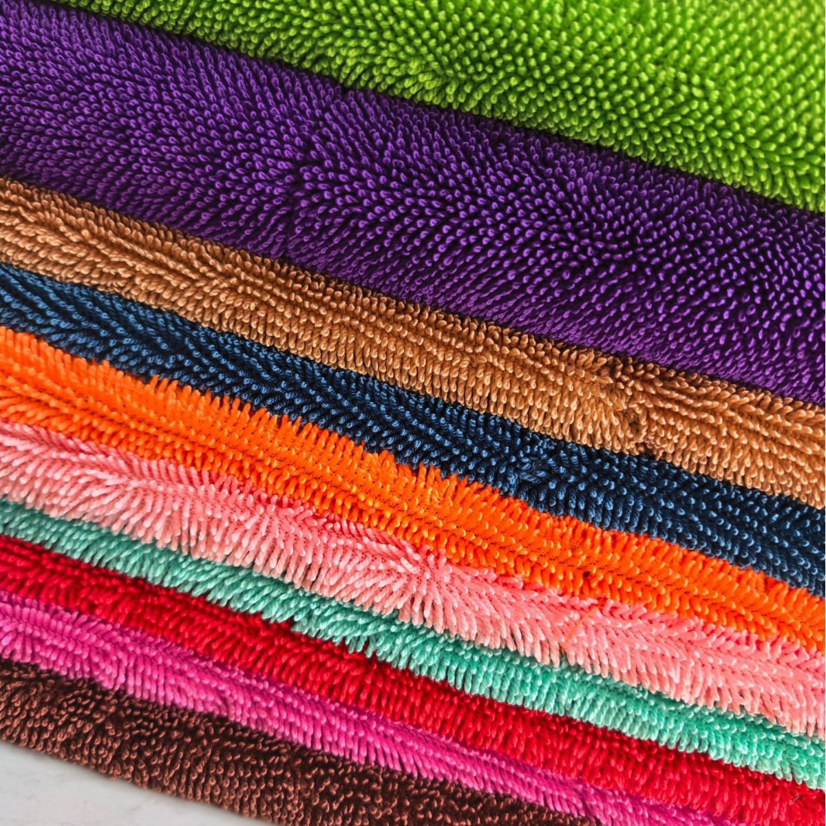 ✅ Toallas de absorción de agua trenzadas transfronterizas, toallas de limpieza de automóviles torcidas, toallas de limpieza de automóviles de doble capa, toallas de limpieza de automóviles de doble capa, absorción de agua en ambos lados y sin pelo. image 4