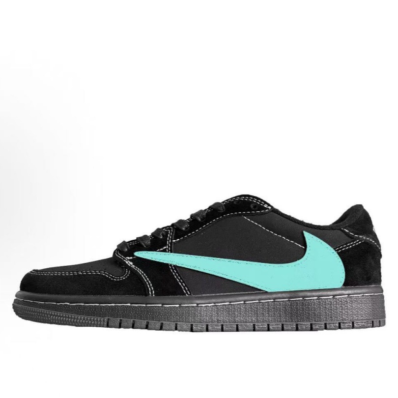 Jordan 1 Retro Low OG SP Travis Scott Black Phantom Tiffany
