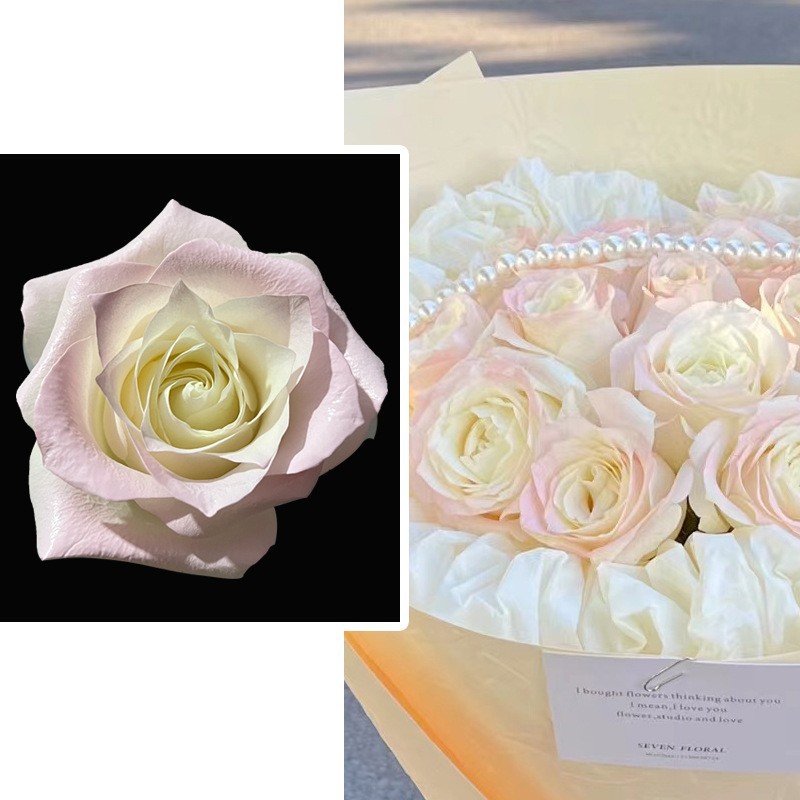 Internet celebridad ciruela negro rosa púrpura flores autopintadas agente de pulverización de color tinte floral spray colorante