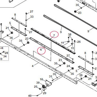 YS�б�  KHY-M9124-10 PLATE 1,GUIDE
