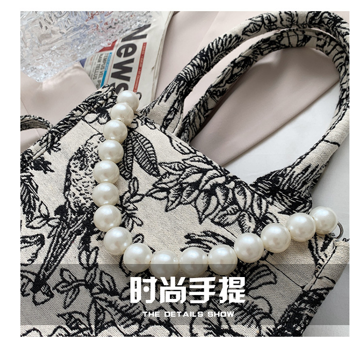 275g Weight Canvas Lining Material Open Closure Type Single Shoulder Strap Strap Type Messenger Bag Bags Type Shopping Occasion Canvas Material Solid Color Pattern All Seasons Season Women's Gender Vintage Style Style Square Shape Black Color Medium Size Large-capacit Canvas Bag College Students Tote Bag 2