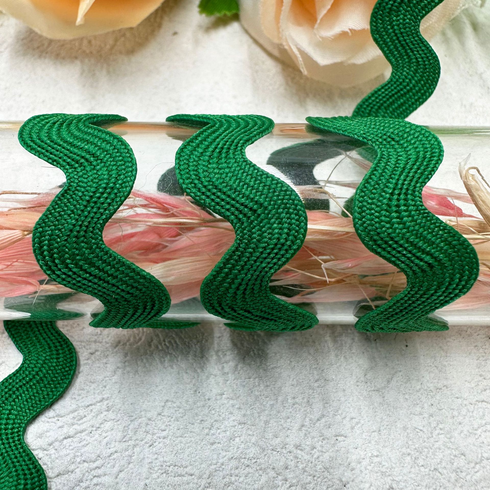 8mm onda sólida en forma de S curva banda de encaje cortina sombrero ropa infantil joyas de boda accesorios de ropa