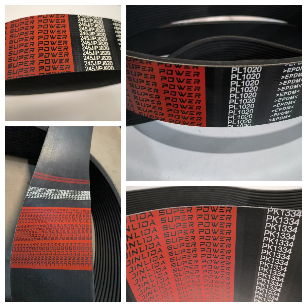 Jinlida Rubber Transmission B Type Toothed Triangle with 17X440Li 8190 to 17X1000Li 8410 in Stock
