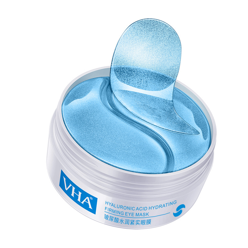 VHA Mascarilla de ojos reafirmante hidratante de ácido hialurónico Hidratante e hidratante alrededor de los ojos Mascarilla de ojos para el cuidado de los ojos fabricante al por mayor