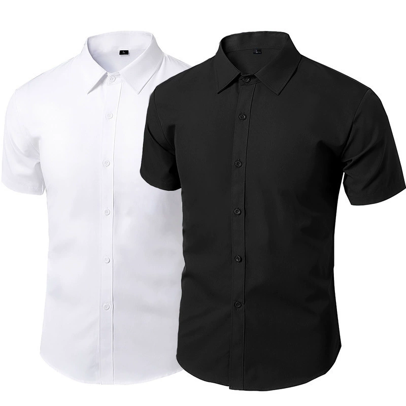 Рубашка, белый классический пиджак для досуга, slim fit, корейский стиль