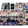 Laser card integration 55 sheets of bulletproof straykids pink ink SK flash gradient Lomo card