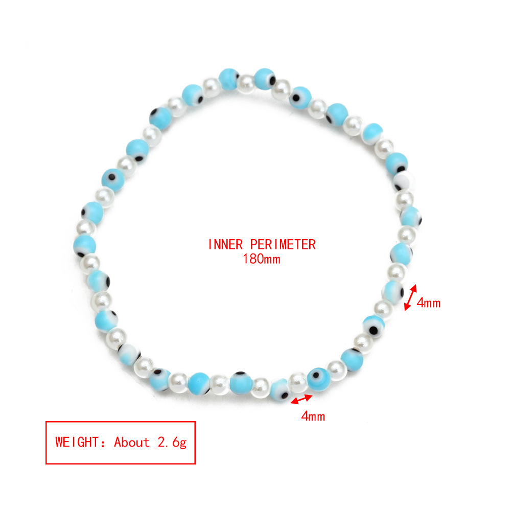 6g Weight Bracelets Classification 1 Piece Quantity Daily Occasion Copper Material Eye Pattern Unisex Gender Plating Design Fashion Style Fashion Eye Copper Plating Bracelets 1 Piece 10