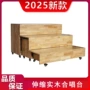 站台伸缩学校实木合唱台