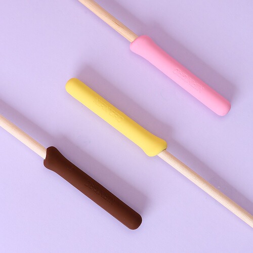 NianGao Rice Cake Cookies Cat Teaser Wand Cat Toys Feather Durable High Elasticity Catnip Silicone Handle