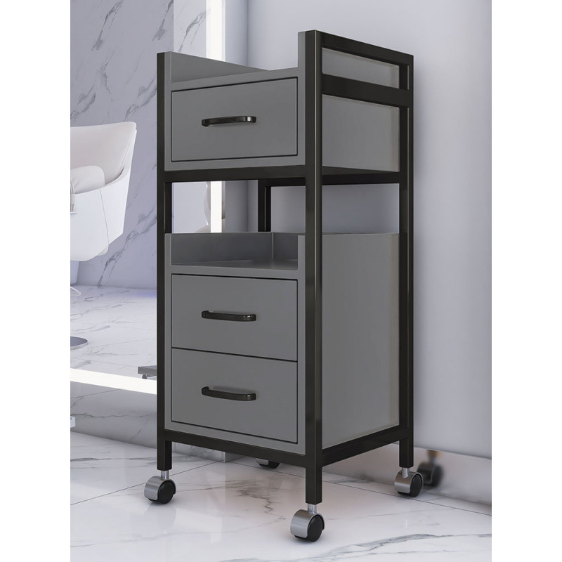 Nuevo gabinete de peluquería de salón de peluquería carro de herramientas de estante de herramientas de mesa de carro de peluquería pequeño gabinete