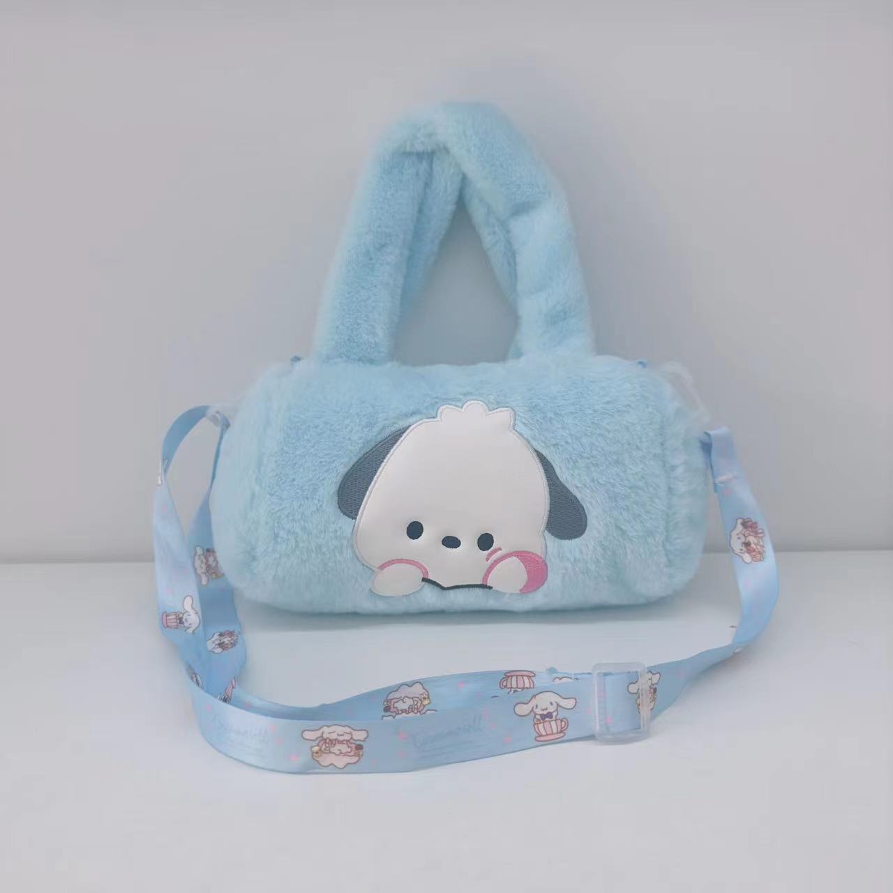 Nuevo peluche de oso para máquina de garras, bolso de hombro infantil, regalo de exportación