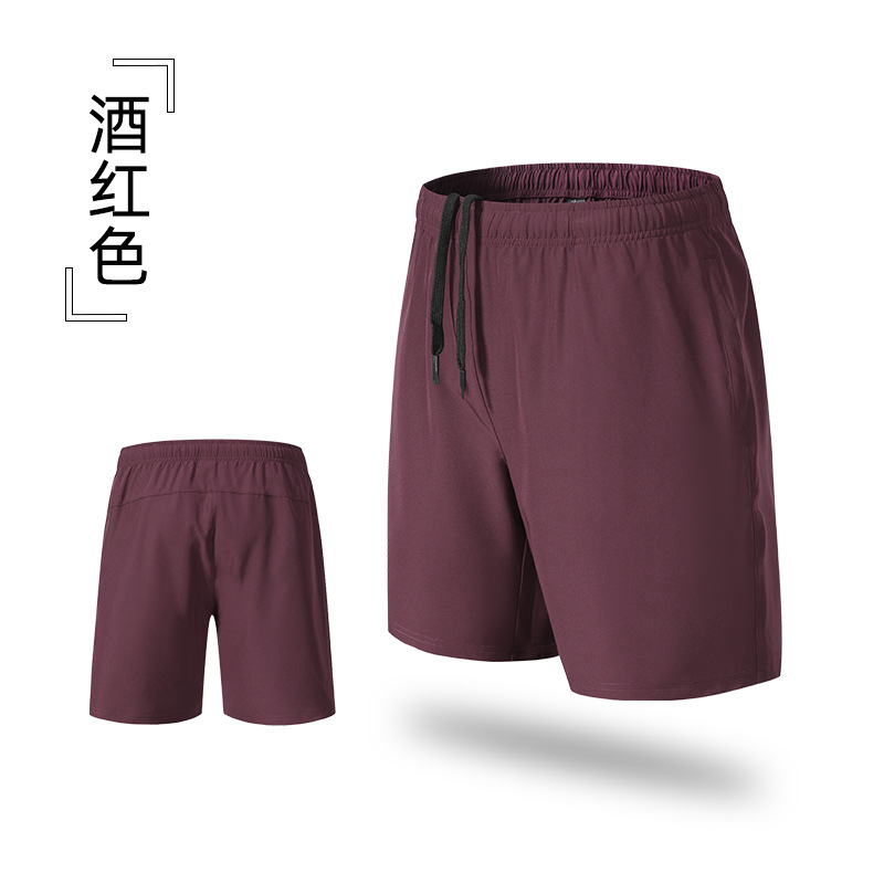 Pantalones deportivos de cinco puntos para hombres de verano Pantalones cortos de entrenamiento de baloncesto de secado rápido de gran tamaño transfronterizos Pantalones deportivos de ocio al aire libre transpirables