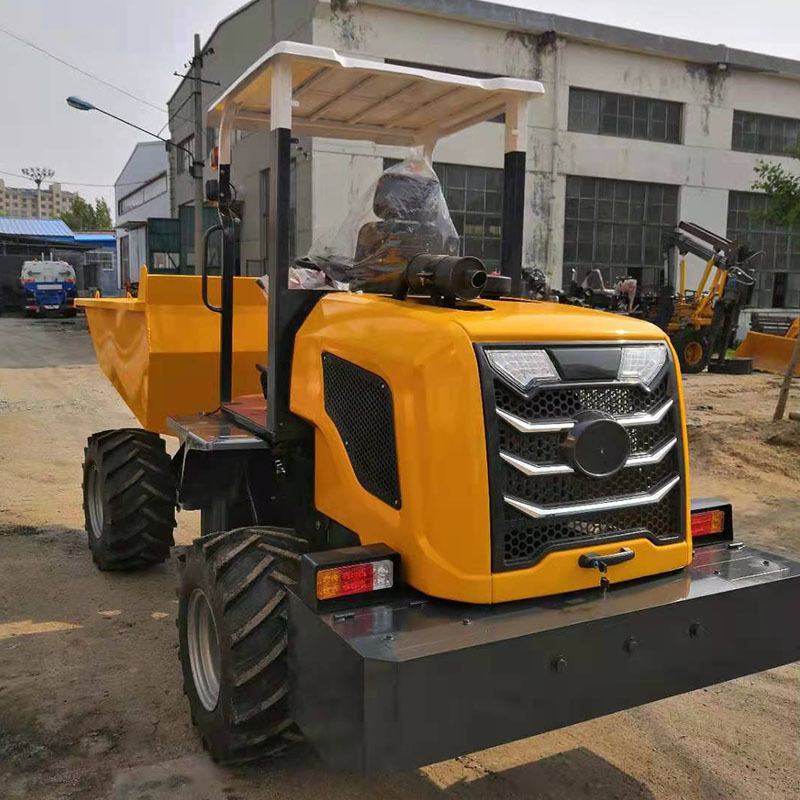 蹦蹦车翻斗车前置工程翻斗自卸前卸式斗车蹦蹦卸车自卸车柴油