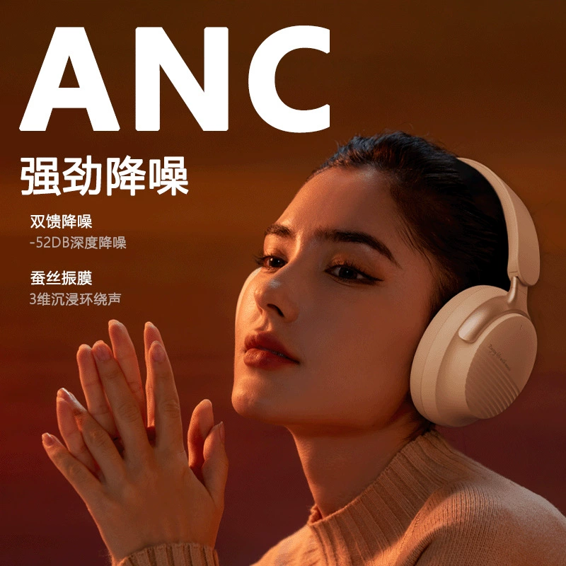 Простые спортивные наушники с активным шумоподавлением ANC, Bluetooth-гарнитура с большим радиусом действия, беспроводная Bluetooth-гарнитура для киберспорта