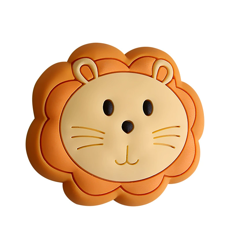 Genuine cartoon creative wall silicone protective hairpins, wholesale, custom-made