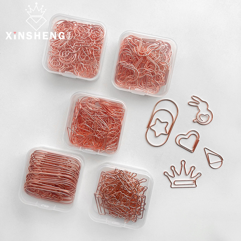 芯苼  创意回形针花艺材料手工办公工具回形针花束鲜花卡片纯手工