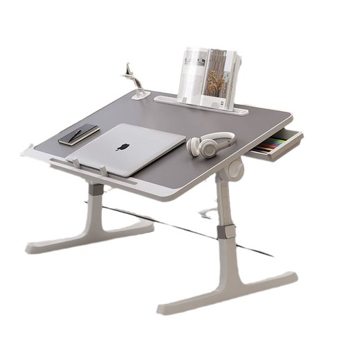 Liftable bed small table bedroom office folding desk dormitory student home laptop lazy table