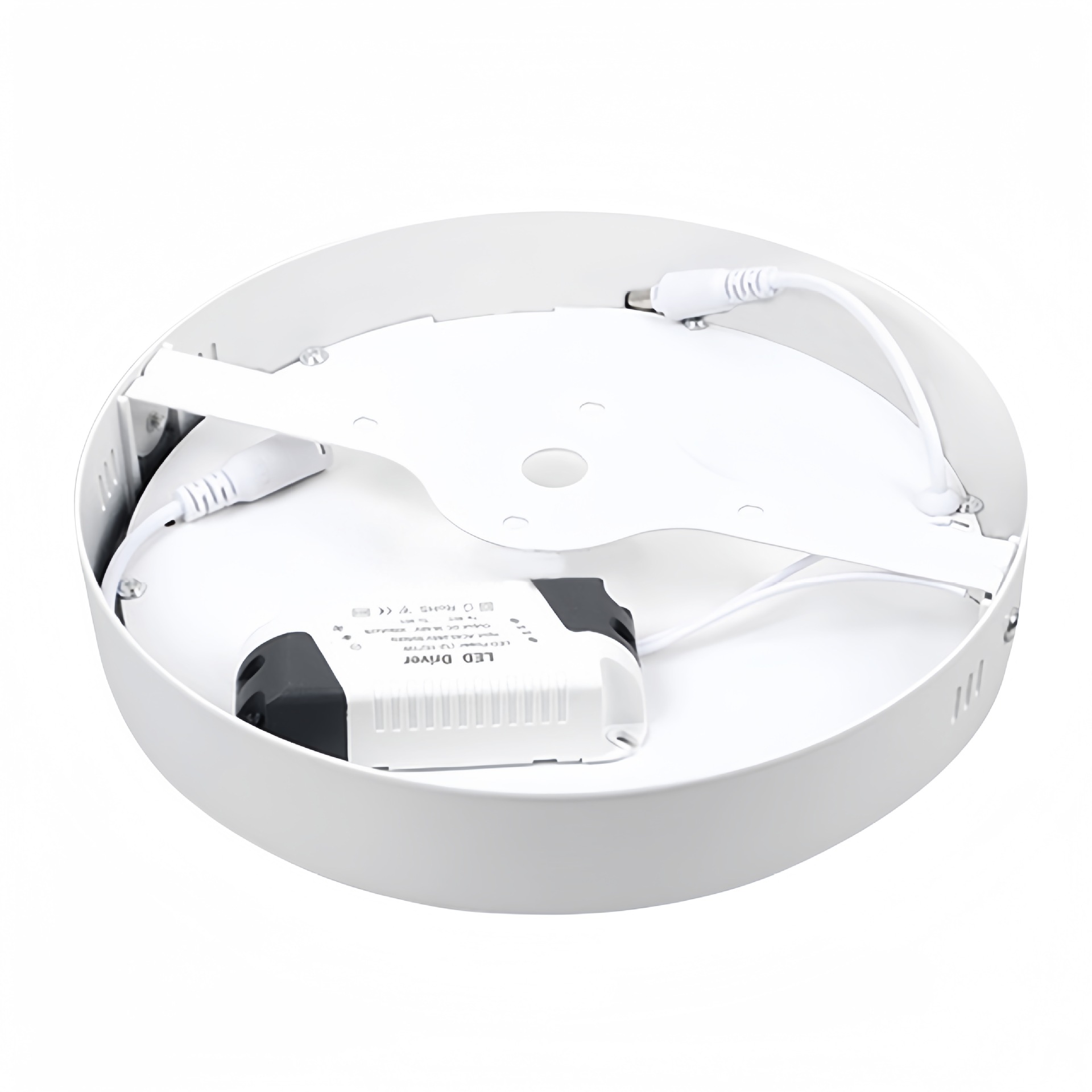 Lámpara sin orificios, lámpara de panel plano cuadrada redonda ultrafina, lámpara de panel, downlight LED