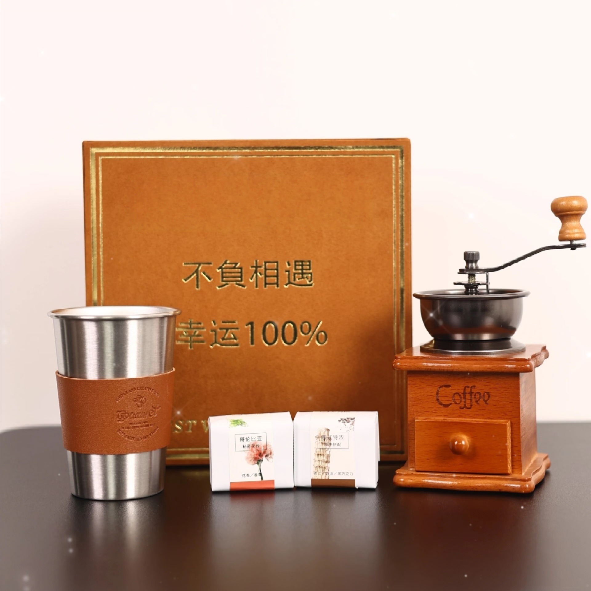 Cafetera Artesanal como Regalo Empresarial para Clientes, Cafetera Artesanal de Lujo Ligero para Mocha, Regalo Promocional