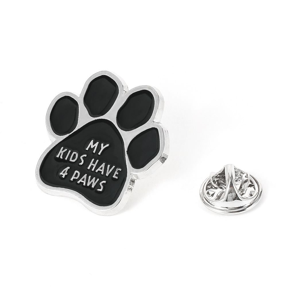 Lindo oso gato perro abeja broche ins moda personalizada ropa joyería creativa aleación insignia medalla