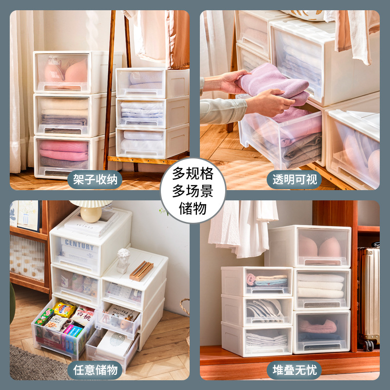 Spacexpert引き出し式収納ボックス収納キャビネット下着収納おもちゃ整理ボックス収納ボックス