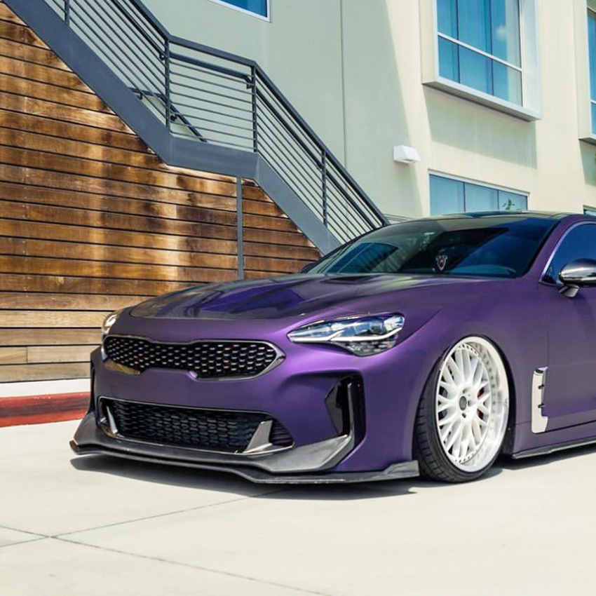 Suitable for Kia Stinger - Front lip spoiler, front corner covers, front bumper, cross-border modification parts