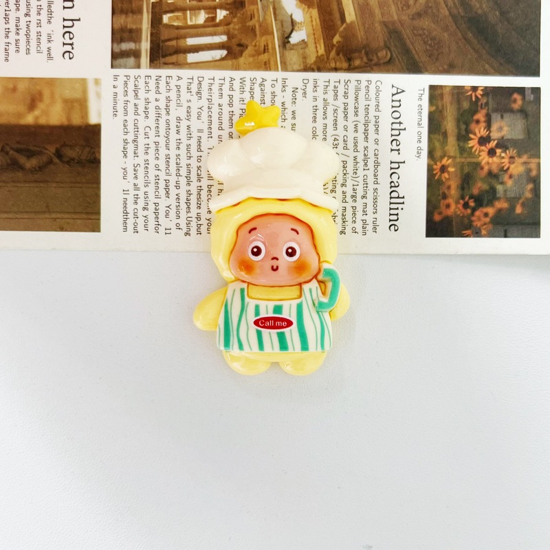 大号小星人卡通diy树脂配件手工奶油胶冰箱贴创意磁吸装饰吸铁石|undefined