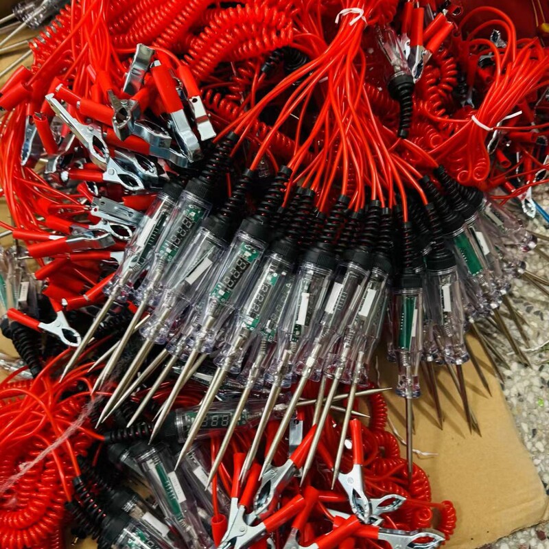 汽车测电笔LED试灯车用数显12v24v70伏汽修电路保险丝检测验电笔|undefined