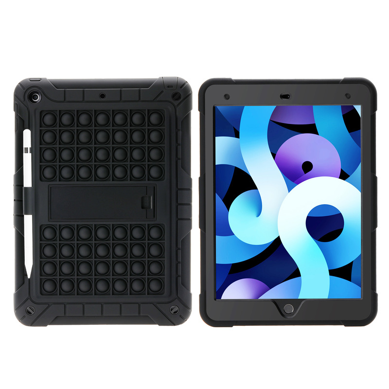 Suitable for Samsung Tab A8 Protective Case, Tablet Protective Case, Invisible Stand with Shoulder Strap, Anti-Fall Silicone Case