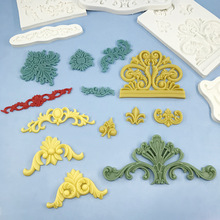 ŷʽ����ͼ�ڹ轺ģ��ʳƷ��diy�����ɿ�������װ������ʯ��ģ��