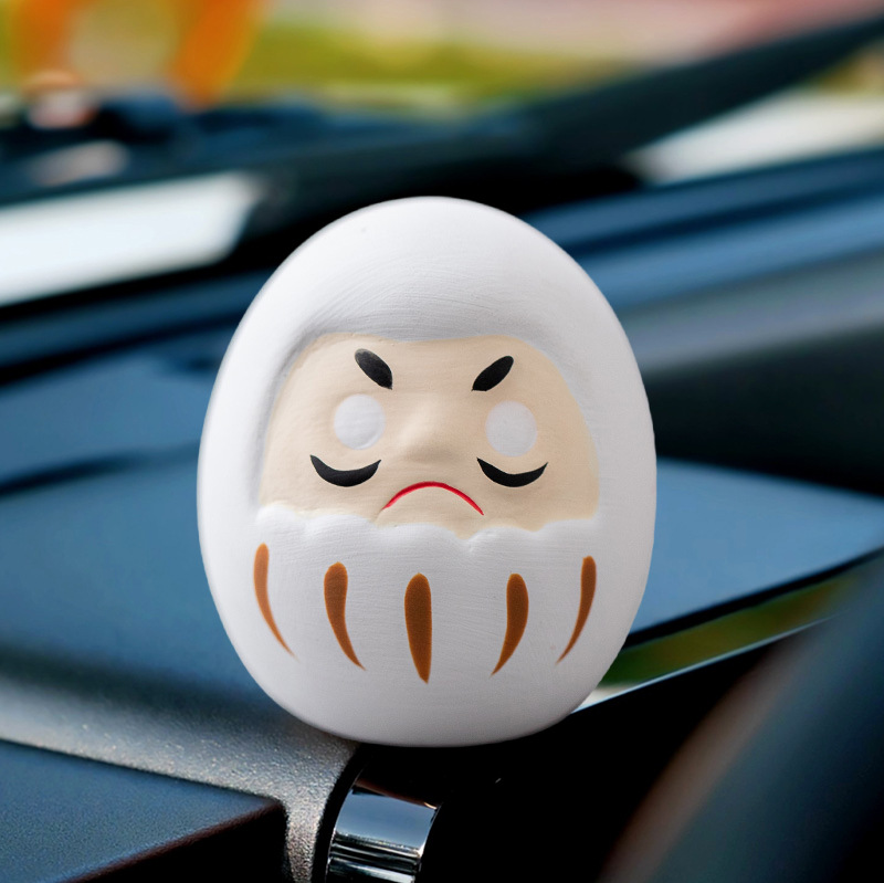 絵画ダルマ ハードカバー 日本の浅草の祝福と願いの小さなダルマの装飾品 車のインテリアのマスコット