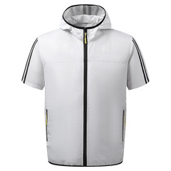 New Summer Air Conditioner Suit for Men Cooling and Heating Fan Suit Outdoor Workwear Sports Fanny Pack Back Vest Direct Manufacturer Sale