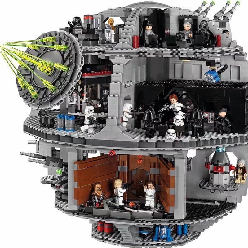 Compatible con LEGO Star Wars Star Wars Blocks Destroyer Estelar Juguetes de ensamblaje para adultos de alta dificultad