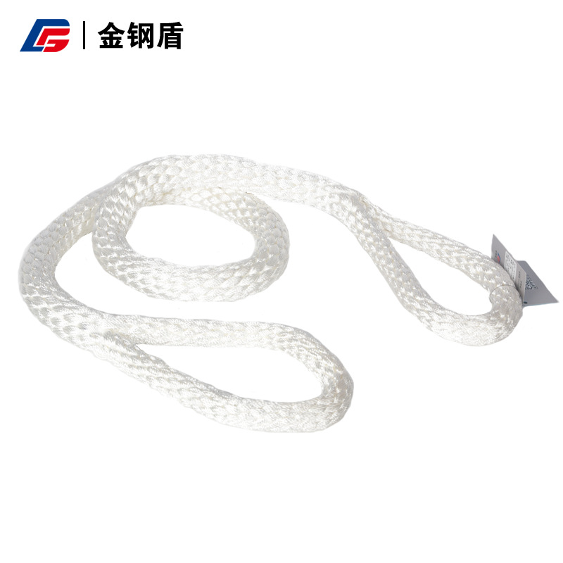 两头扣尼龙吊绳吊车起重吊装工具安全绳环形手工编织耐磨尼龙吊绳