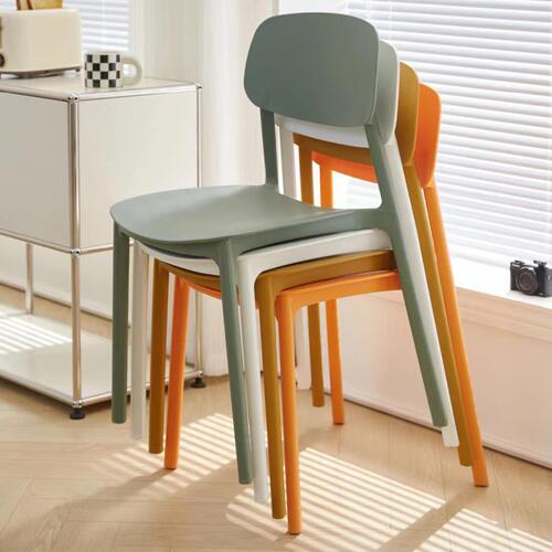 Thickened plastic stools, thickened household back chairs, adult plus size dining tables and chairs, small back chairs, plastic chairs