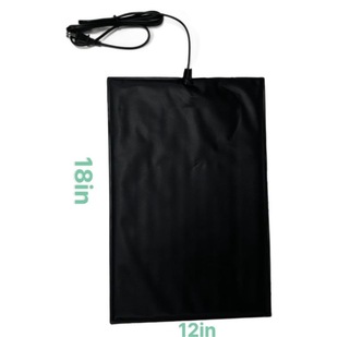 2024 Cross-border Sales RV Water Tank Heating Film 12 × 18in Pet Insulation Waterproof Heating Pad Electric Blanket