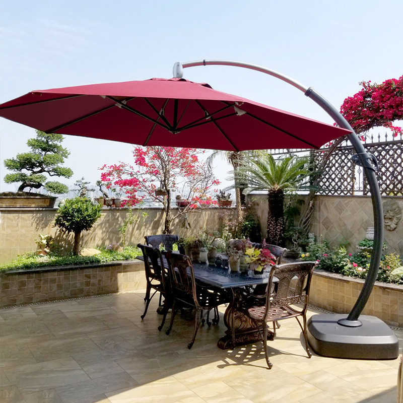 Sombrilla para exteriores, parasol, sombrilla grande, sombrilla para puesto, sombrilla para patio, protección solar, protección UV, sombrilla plegable, parasol para exteriores image 3