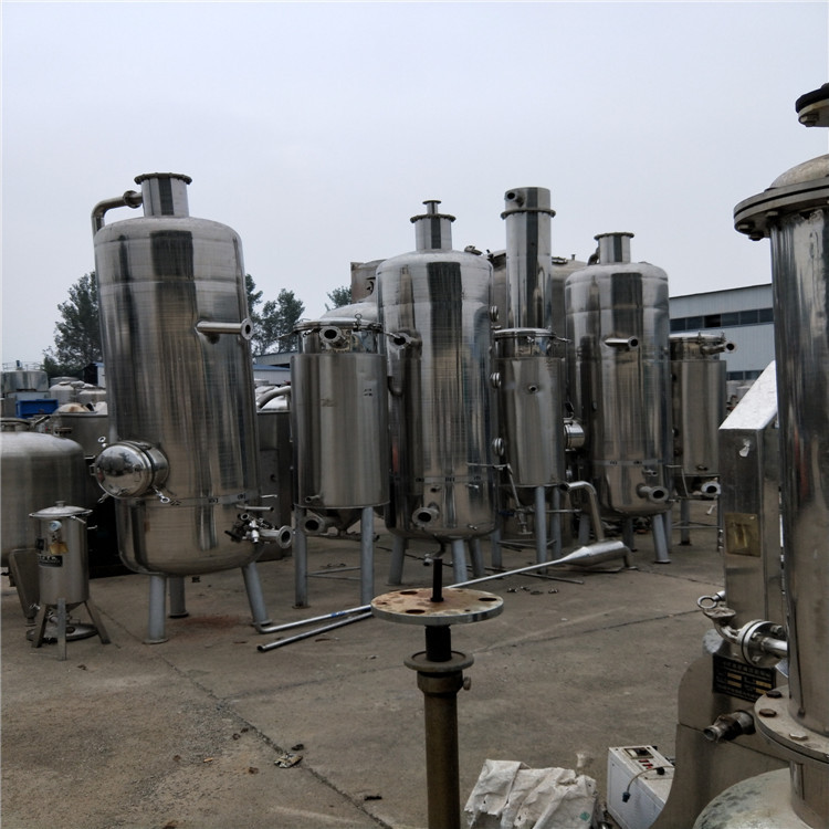 二手单效一吨外循环蒸发器 二手不锈钢蒸发器 价格便宜