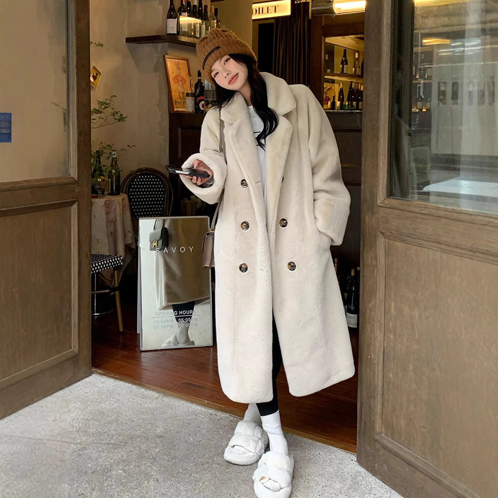 Winter velvet long coat, maxi length, oversize, increased thickness