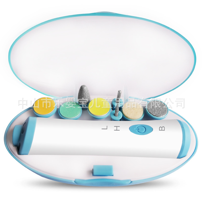 Rechargeable Multifunctional Baby Electric Nail Polisher Baby Newborn Anti-Pinch Manicure Pliers Manicure Set