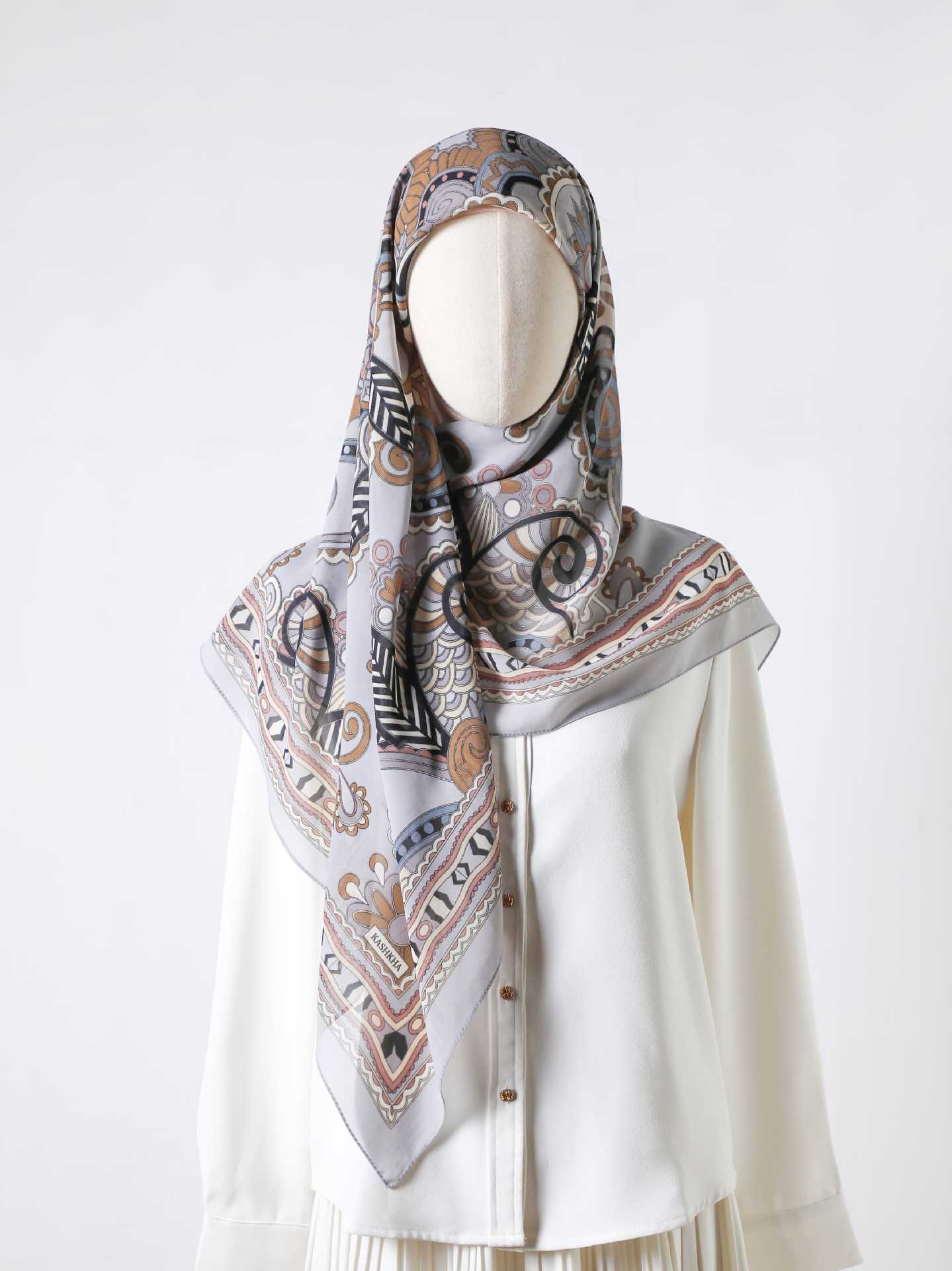 110 크리스탈 쉬폰 03 [그레이]