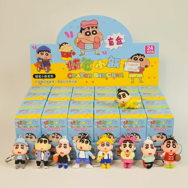 【外国貿易特別供給】人気のAI山と海の古典キーホルダー人形ブラインドボックスおもちゃギフト木製スティックマンサメペンダント|undefined